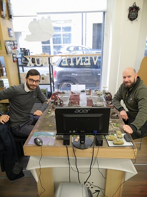 ambiance jeux de figurine